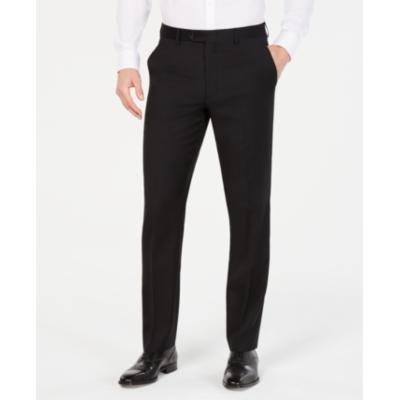 Lauren Ralph Lauren Mens Classic fit Dress Pants 34 / 30 Black Solid