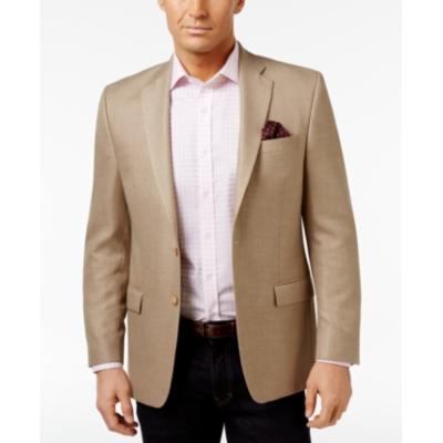 Lauren Ralph Lauren Mens Classic-Fit Sport Coat Tan 50R