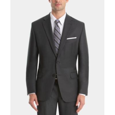 Lauren Ralph Lauren Men's UltraFlex Classic Fit Wool Suit Jacket Grey 44S