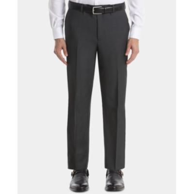 Lauren Ralph Lauren Mens Classic fit Dress Pants 34 / 32 Charcoal Grey Solid