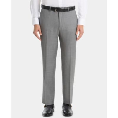 Lauren Ralph Lauren Men's UltraFlex Classic-Fit Sharkskin Wool Pants