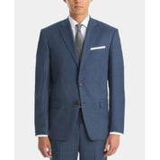 Lauren Ralph Lauren Mens Classic fit Suit Jacket Blazer 46 R Blue Stretch