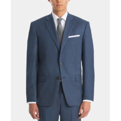 Lauren Ralph Lauren Mens Classic fit Suit Jacket Blazer 58 R Blue Solid