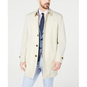 Lauren Ralph Lauren Mens Stanza Classic Fit Raincoat Coat Light Khaki 42S
