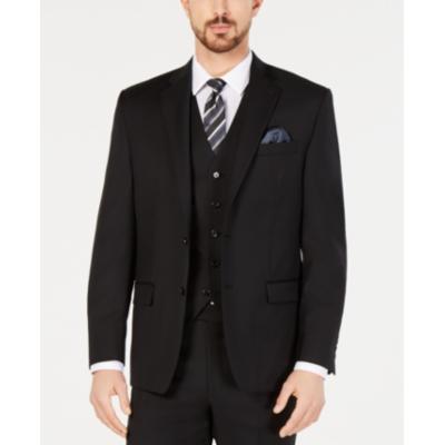 Lauren Ralph Lauren Men's Classic-Fit UltraFlex Stretch Suit Jacket 42R Black