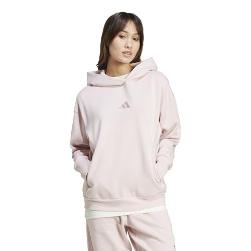 Adidas Womens Regular fit Hoodie Sweater Large Pink Solid