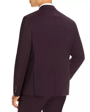 Robert Graham Wool & Mohair Slim Fit Suit Jacket 40R Wine Burgundy Red