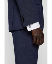 BOSS Hugo Boss Cal Cufflinks Silver