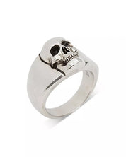 Alexander McQUEEN Skull Signet Ring Silver Brass