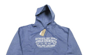 Polo Ralph Lauren Big Tall Fleece Pullover Hoodie Sweatshirt Light Blue 2XLT