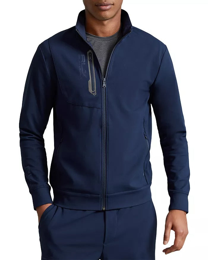 Polo Ralph Lauren Rlx Performance Track Jacket Sweatshirt Blue Large Large
