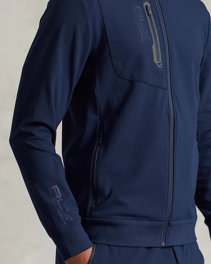 Polo Ralph Lauren Rlx Performance Track Jacket Sweatshirt Blue Large Large
