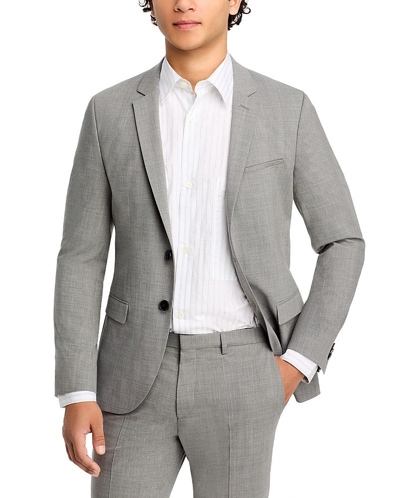 Hugo Boss Mens Extra Slim fit Suit Jacket Blazer 40 R Light Grey