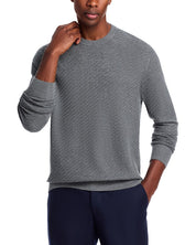 The Men's Store Zegna Wool Regular fit Crewneck Sweater Large Grey