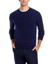 The Men's Store At Private Label Mens Regular fit Crewneck Sweater Medium Blue