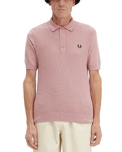 Fred Perry Mens Regular Fit Short Sleeve Polo Shirt XL Pink Solid