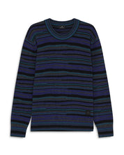 Paul Smith Mens Regular fit Long Sleeve Crewneck Sweater XL Crew Neck Blue Striped