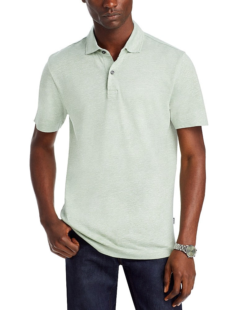 Hugo Boss Men Regular fit Short Sleeve Polo Shirt XXL Green Solid
