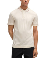Hugo Boss Mens Regular Fit Short Sleeve Polo Shirt XXL White