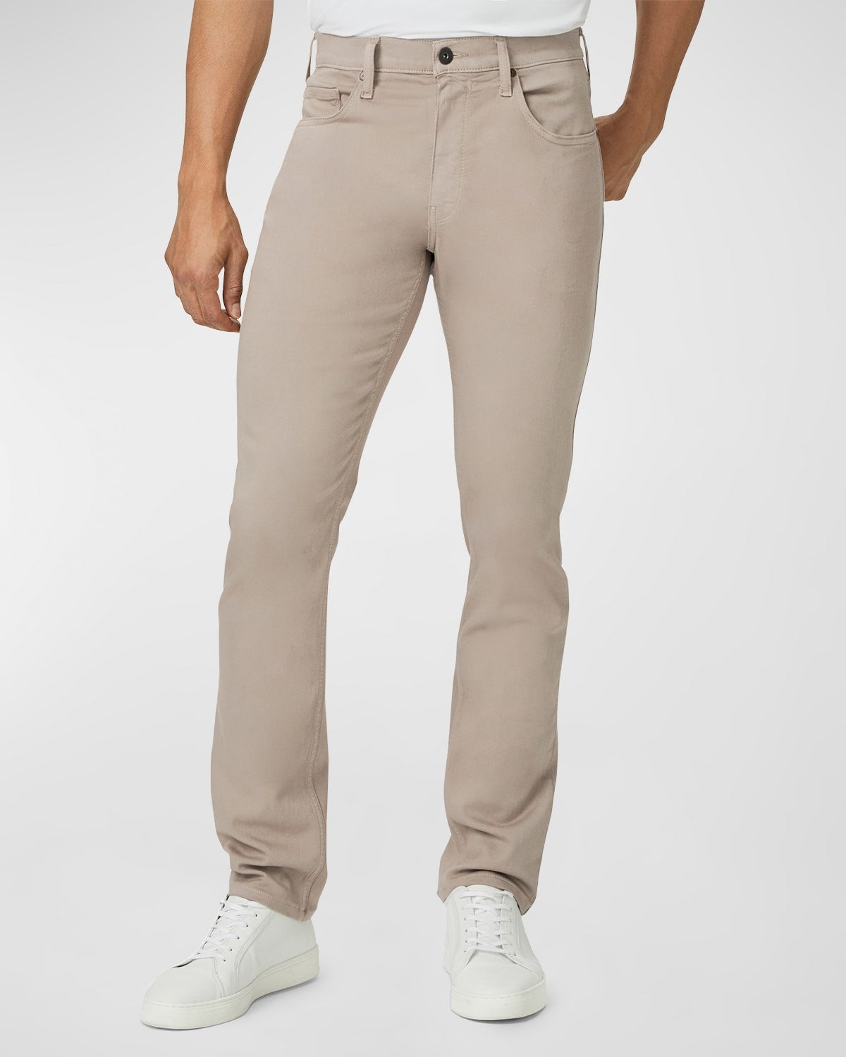 Paige Mens Slim fit Denim Jeans 33 / 33 Pink Solid