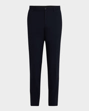 Hugo Boss Mens Slim Fit Genius Dress Pants 38 x 32 Navy Blue Stretch