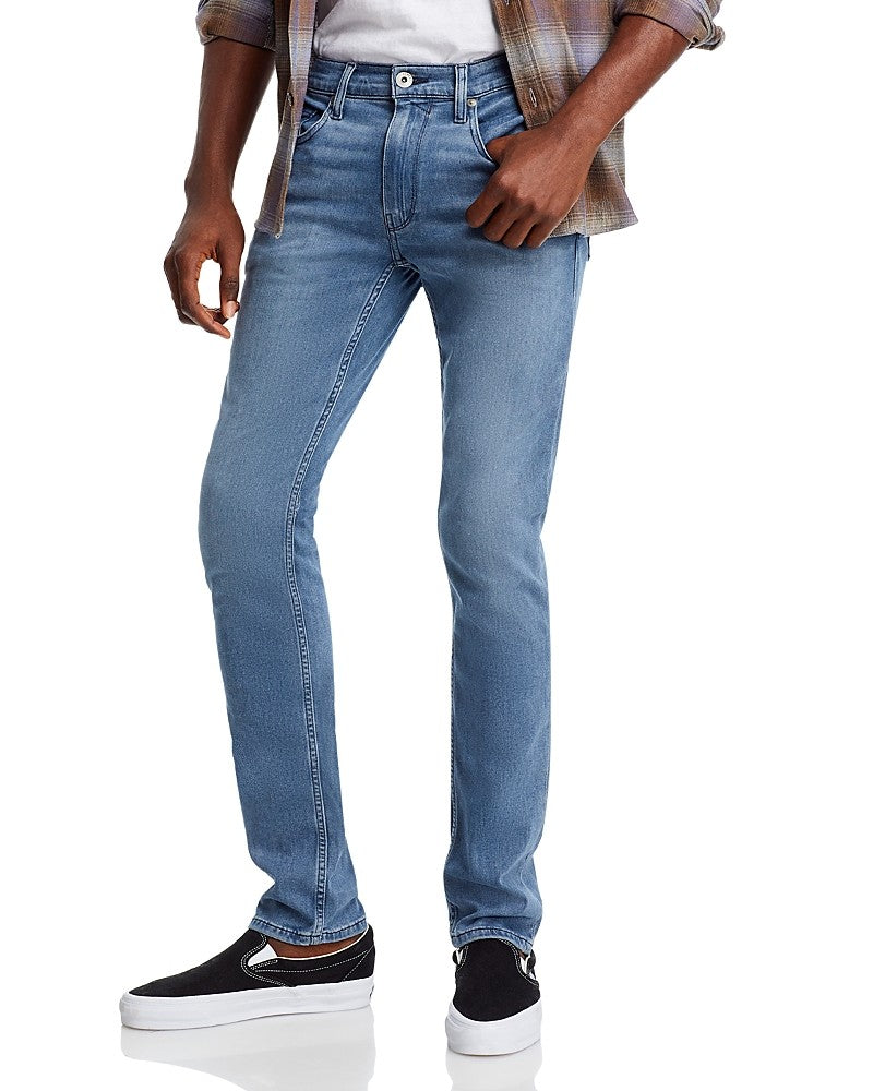 Paige Mens Lennox Slim Fit Denim Jeans Timlin Blue 38 / 33