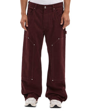 Vayder Mens Regular fit Utility Jacket Pants 33 / 32 Red Solid