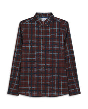 Ps Paul Smith Mens Regular fit Long Sleeve Button-Up Shirt XL Red Blue Plaid