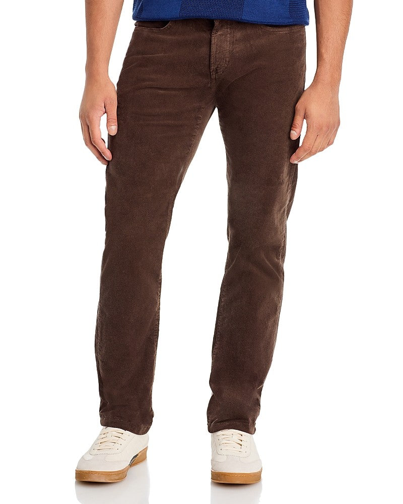 The Men's Store At Private Label Mens Tailored fit Corduroy Jeans 33 / 32 Brown