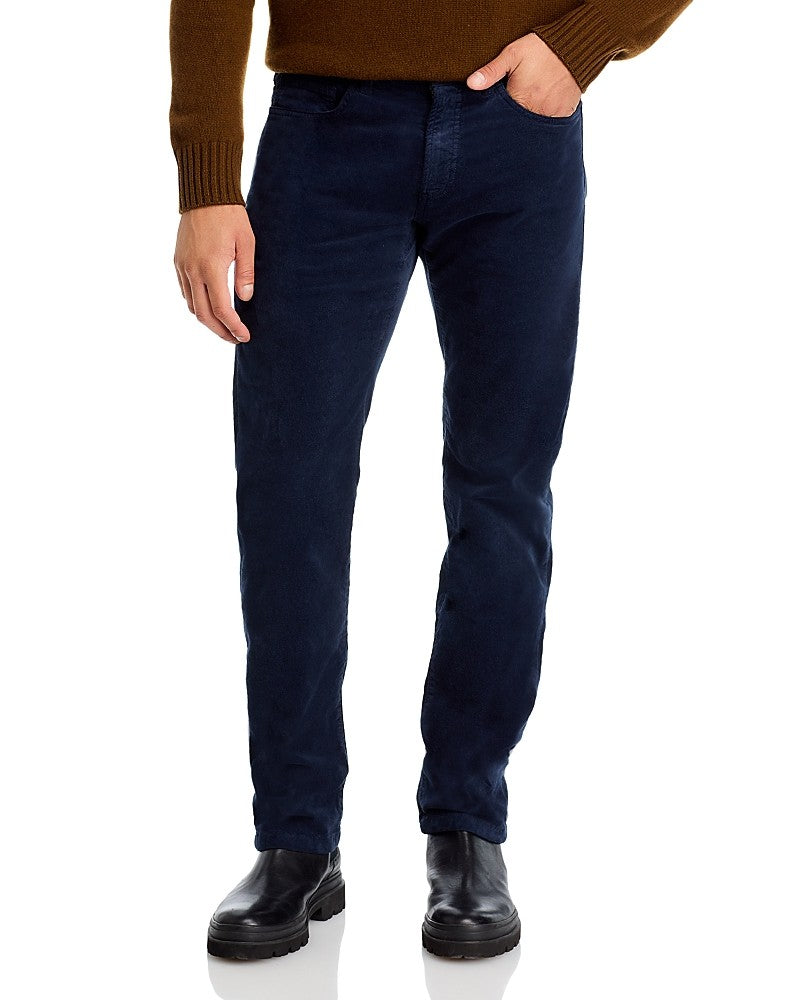 The Men's Store At Private Label Mens Tailored fit Corduroy Jeans 36 / 32 Blue