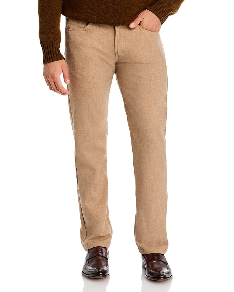 The Men's Store fit Casual Pants 38 / 34 Brown Solid