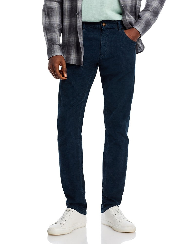 Pt Torino Stretch Micro Corduroy Slim Fit 5 Pocket Pants Size 38 Charcoal Grey