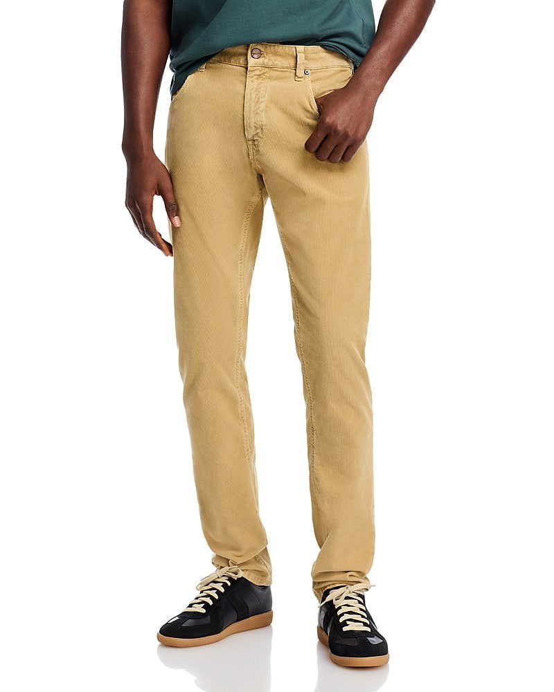 Pt Torino Stretch Micro Corduroy Slim Fit 5 Pocket Pants Size 36 Light Brown