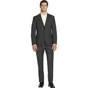 Tommy Hilfiger Mens Modern fit Suit Jacket Blazer 52 R Dark Grey Solid Stretch