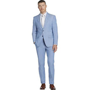 Tommy Hilfiger Mens Modern fit Suit Jacket Blazer 36 S Light Blue Solid Stretch