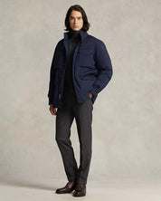 Polo Ralph Lauren Mens Hooded Down Field Jacket XL Navy Blue