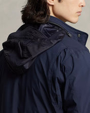 Polo Ralph Lauren Mens Hooded Down Field Jacket XL Navy Blue