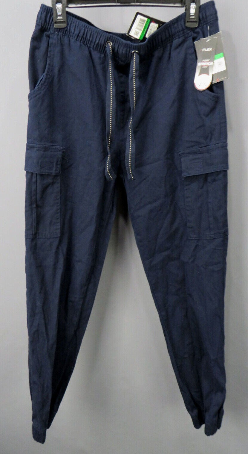 Galaxy By Harvic Women Regular fit Cargo Pants Medium / 28 Blue Solid