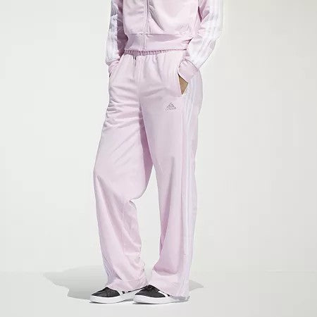 Adidas Women Regular fit Track Pants Small Pink Solid
