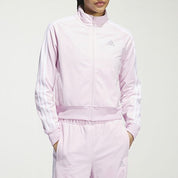 ADIDAS Womens Regular fit Track Jacket Coat Large Pink Solid