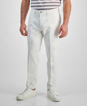 Kenneth Cole Mens Slim fit Dress Pants 36 / 30 White Solid