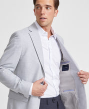 Tommy Hilfiger Mens Modern fit Sport Coat Blazer 36 S Light Grey Solid Stretch