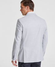 Tommy Hilfiger Mens Modern fit Sport Coat Blazer 38 R Light Grey Solid Stretch