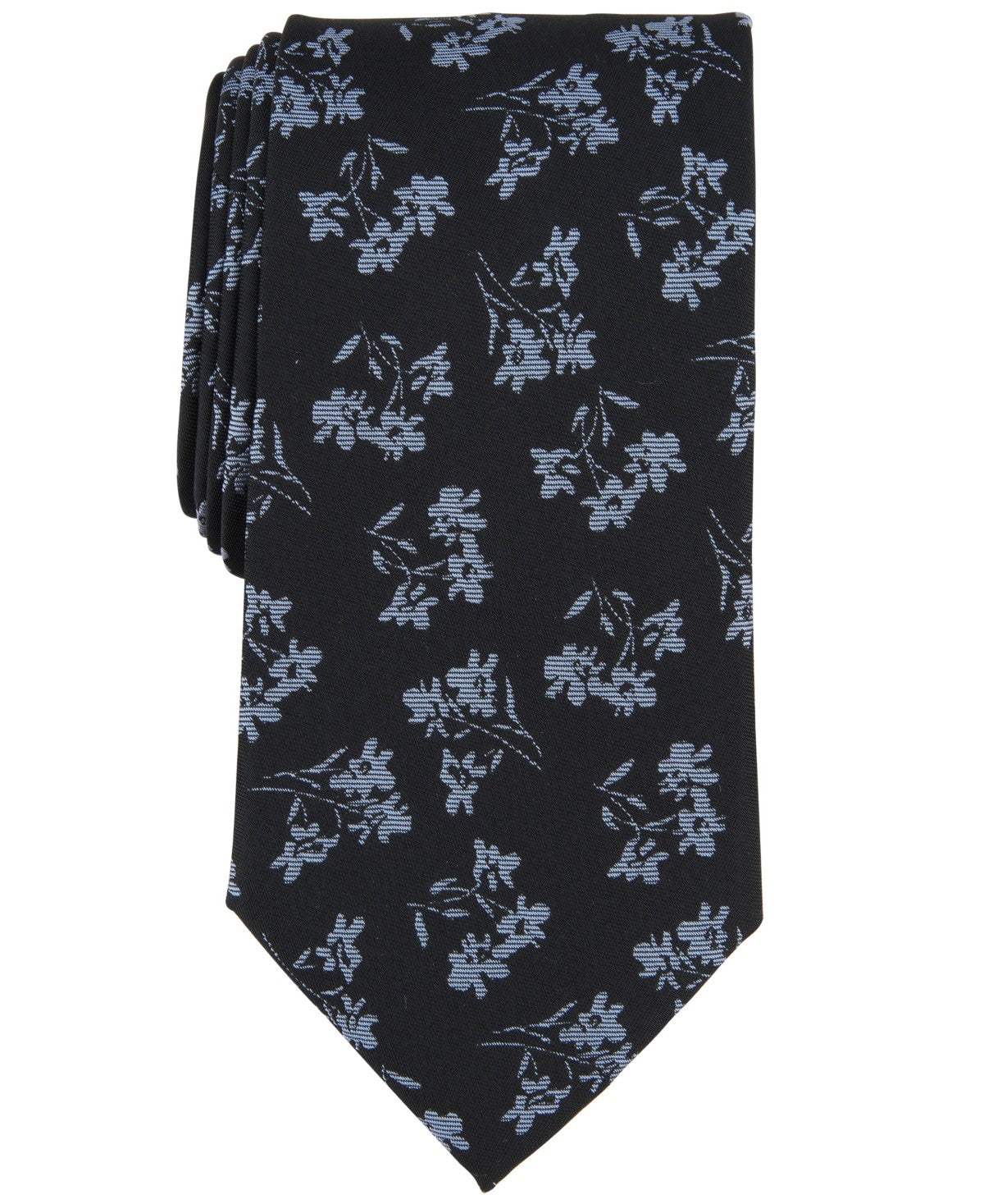 Michael Kors Men Regular fit Tie Necktie One Size Black Floral