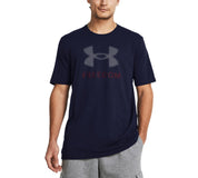 Under Armour Men Relaxed fit Short Sleeve Graphic T-Shirt Shirt XXXL Blue Solid