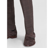 Hugo Boss Mens Modern fit Dress Pants 36 / 32 Brown
