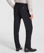 Calvin Klein Mens Slim fit Dress Pants 33 / 32 Black Solid Stretch