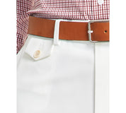 Tayion Collection Mens Classic fit Dress Pants 42 / 30 Off White Solid