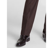 Michael Kors Mens Classic fit Dress Pants 36 / 34 Brown Solid