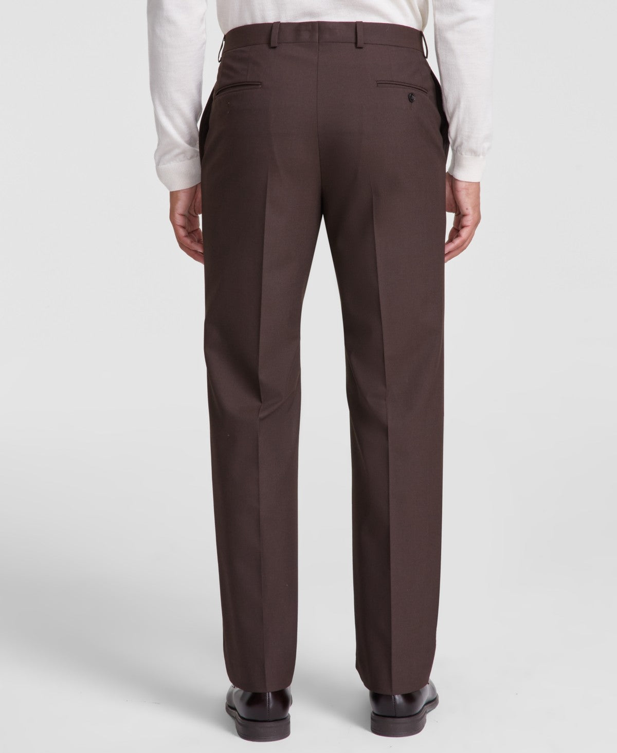 Michael Kors Mens Classic fit Dress Pants 32 / 30 Brown Solid